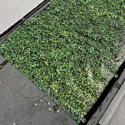 Litong-Vlamvertragend Geluidsdempend voor Buitenbouw Groen Blad Printgeluidsdemping