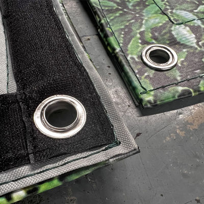 Litong-Vlamvertragend Geluidsdempend voor Buitenbouw Groen Blad Printgeluidsdemping
