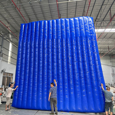 Litong Outdoor herbruikbare en verplaatsbare tijdelijke PVC 6m*6m opblaasbare geluidsbarrière
