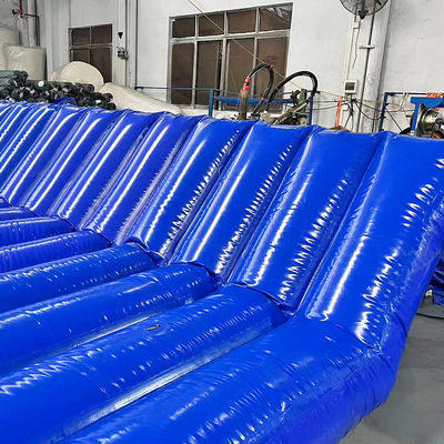 Litong Bouwplaats Gebruik Blauwe PVC Opblaasbare Geluidsbeheersing Geluidsschermwand