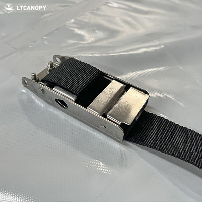 Litong China Fabriek Directe Prijs Scheurvast PVC Zijgordijn Trailer Zeildoek