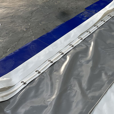 Litong Goede Sterkte Waterdicht Aangepast Wit PVC Gecoat Zeildoek Vrachtwagen  Lorry Cover