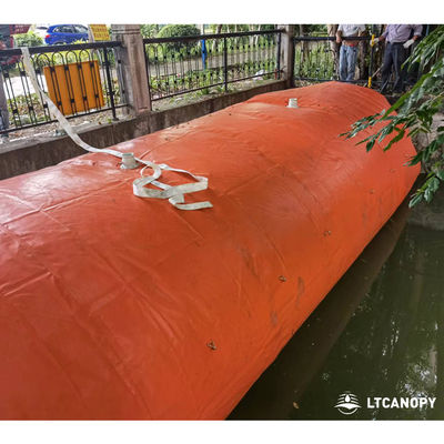 Litong China Factory Op Maat Gemaakt Groot Formaat Opblaasbare PVC Overstromingsdam