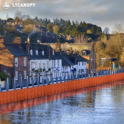 LTCANOPY Vloedbeschermingsbarrière Plastic Vloedbeheersing Waterkering Anti-Vloedbarrière