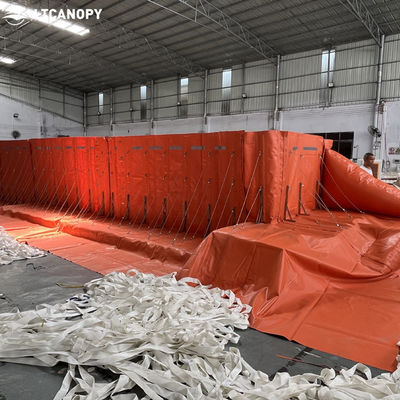 Litong Nieuw model overstromingsbeheersbarrière 1.8M High Customized Removable Flood Barrier