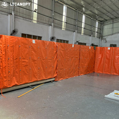 Litong Nieuw model overstromingsbeheersbarrière 1.8M High Customized Removable Flood Barrier