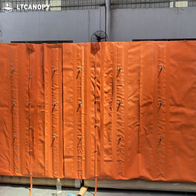 Litong Nieuw model overstromingsbeheersbarrière 1.8M High Customized Removable Flood Barrier