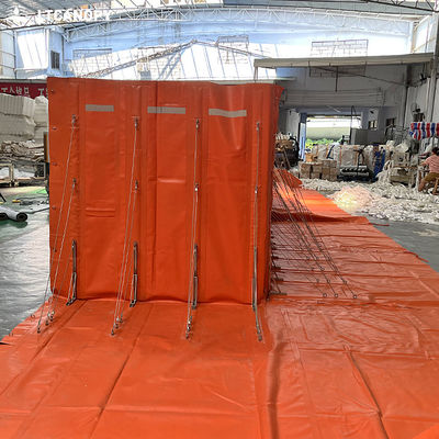Litong Nieuw model overstromingsbeheersbarrière 1.8M High Customized Removable Flood Barrier