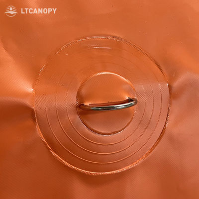 Litong Opvouwbare Rechthoekige 20000L Flexibele PVC Opslag Olietank