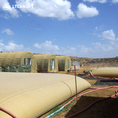 Litong Opvouwbare Rechthoekige 20000L Flexibele PVC Opslag Olietank