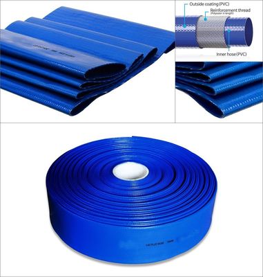 Litong 8INCH Pvc irrigatie slang waterpijp landbouw watervoorziening waterpomp slang pvc layflat China fabriek slang leverancier