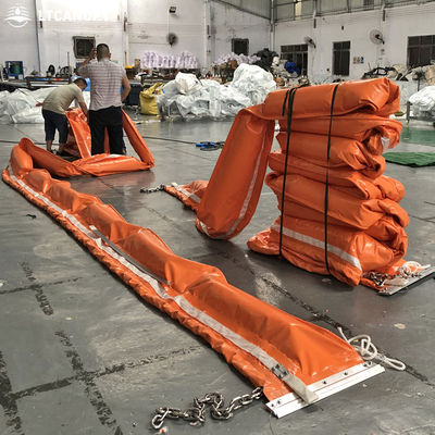 Litong Environment Protective Floating Boom Inland Floating Fence Boom Zeewier Barrier PVC Olie Containment Boom