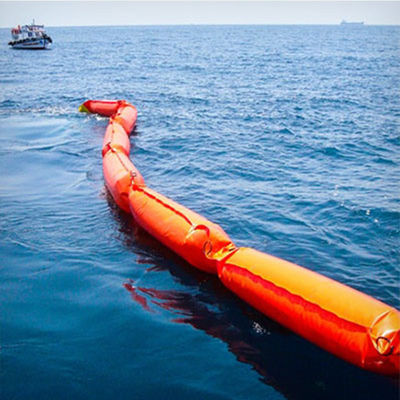 Litong Environment Protective Floating Boom Inland Floating Fence Boom Zeewier Barrier PVC Olie Containment Boom