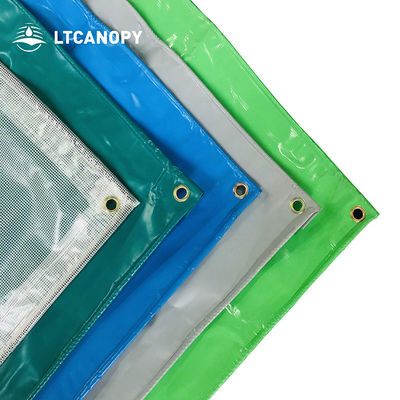 Litong PVC gecoat zeildoek voor vrachtwagens Zeildoek aanhangerhoes Zeil