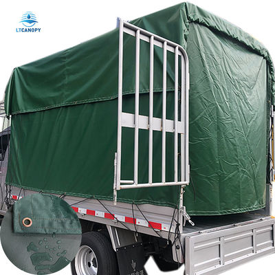Litong Custom Made Outdoor Heavy Duty Waterdicht en Branddicht PVC Tarpaulin Truck Cover Tarp