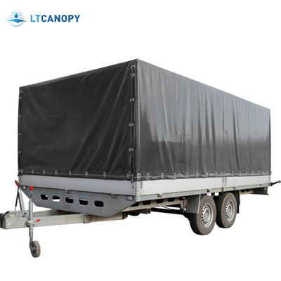 Litong Traanbestendig Waterdicht Zwaar Tarp Grijs Tarpaulin voor vrachtwagenbedekking