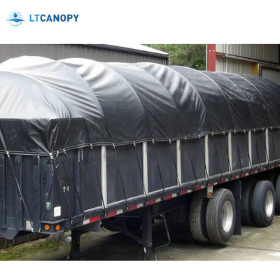 Litong Traanbestendig Waterdicht Zwaar Tarp Grijs Tarpaulin voor vrachtwagenbedekking