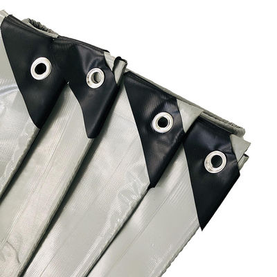 Litong Traanbestendig Waterdicht Zwaar Tarp Grijs Tarpaulin voor vrachtwagenbedekking