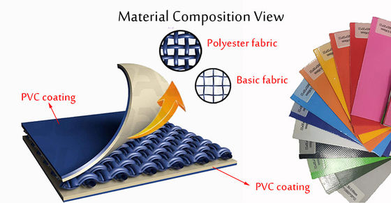 Litong Zware Pvc bedekte tralies Waterdicht Fabriek Leverancier Scheepvaart Container Shelter