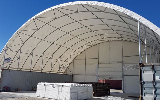 Litong Hoogwaardige PVC Koepel Industriële Verzendcontainer Shelter Schuur Apparatuur Opslagcontainer Luifel