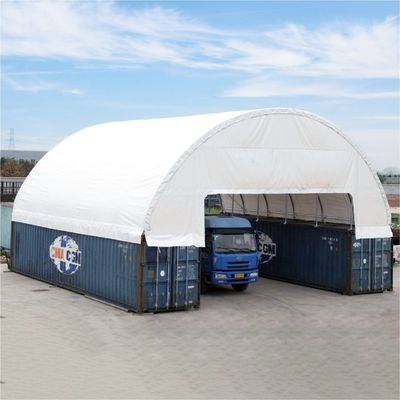 Litong Hoogwaardige PVC Koepel Industriële Verzendcontainer Shelter Schuur Apparatuur Opslagcontainer Luifel
