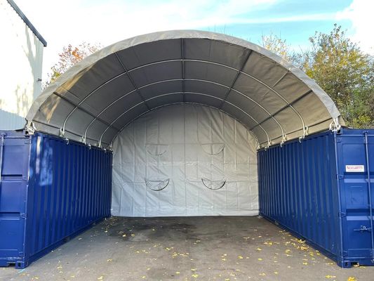 Litong Hoogwaardige PVC Koepel Industriële Verzendcontainer Shelter Schuur Apparatuur Opslagcontainer Luifel