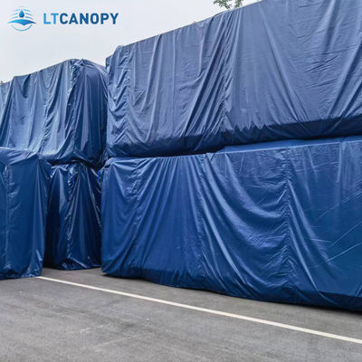 Litong Heavy Duty Zeildoek Fabrikant PVC Mes Gecoat Zeildoek Scheepvaartcontainer Dekzeil