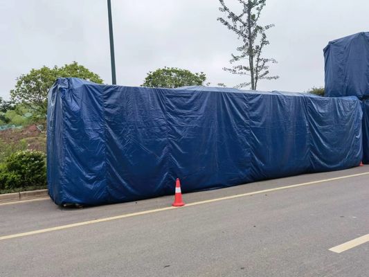 Litong Heavy Duty Zeildoek Fabrikant PVC Mes Gecoat Zeildoek Scheepvaartcontainer Dekzeil
