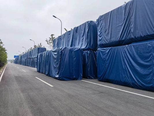 Litong Heavy Duty Zeildoek Fabrikant PVC Mes Gecoat Zeildoek Scheepvaartcontainer Dekzeil