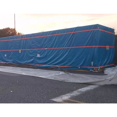 Litong Buitenwaterdicht Cargo Cover Tarp Blauw PVC Tarpaulin Cover