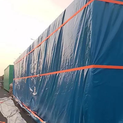 Litong Buitenwaterdicht Cargo Cover Tarp Blauw PVC Tarpaulin Cover
