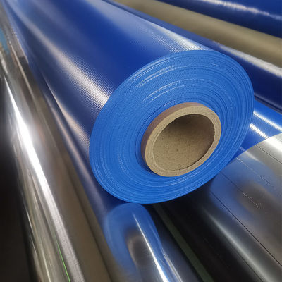 Litong Eco Friendly Box Shape Shipping Container Cover Tarp Blauw 750gm PVC Tarpaulin Cover