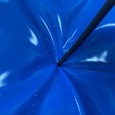 Litong Eco Friendly Box Shape Shipping Container Cover Tarp Blauw 750gm PVC Tarpaulin Cover