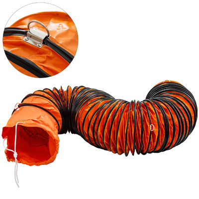 Best Verkopende Draagbare Ventilatiebuis voor Mijnbouw, Flexibele Slang, Ventilatieduct, PVC-gelamineerde Gecoate Stof Fabrikant