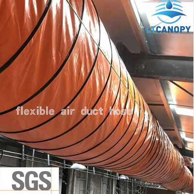 Best Verkopende Draagbare Ventilatiebuis voor Mijnbouw, Flexibele Slang, Ventilatieduct, PVC-gelamineerde Gecoate Stof Fabrikant