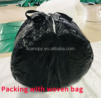 Litong China Fabriceer Flexibele Luchtslang Siliconen Canvas Zachte Luchtslang