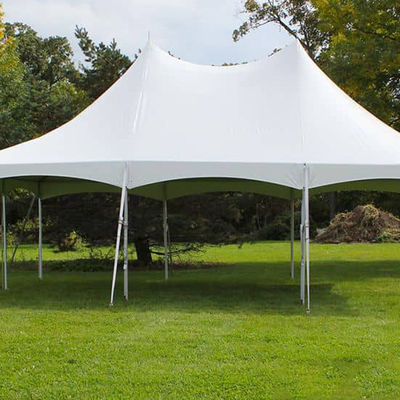 Groothandel Hoteltent Tarpaulin Architectonisch trekmembraanconstructie Workshop Gang PVC bedekte stof