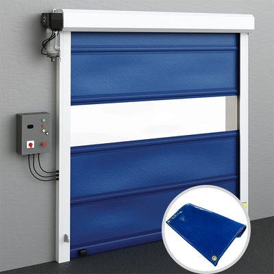Directe fabriek PVC-deur rollend gordijn deur afstandsbediening PVC-deur hoge snelheid