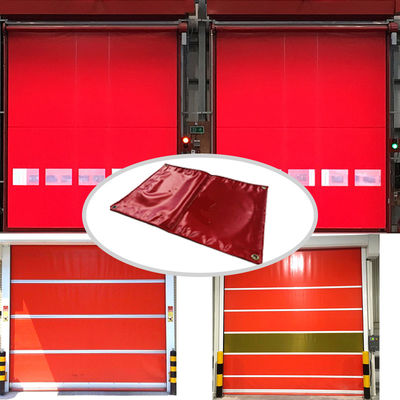 Grote Uitverkoop Koude Opslag Rolvouw Roldeur Snelle PVC Stoffen Deur Elektrische PVC Snelle Automatische Deur