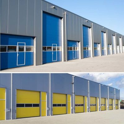 Grote Uitverkoop Koude Opslag Rolvouw Roldeur Snelle PVC Stoffen Deur Elektrische PVC Snelle Automatische Deur