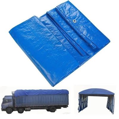 Litong Custom Commerciële Zware Blauwe Canvas Vrachtwagen Zeildoek Cover Bedrukte Zeildoeken Zeildoek Canvas