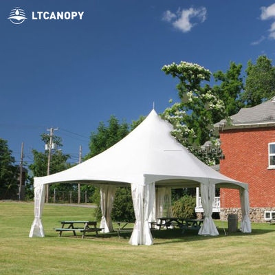 Litong High Tensile Strength Outdoor Waterdicht PVC Cover Tarp Antil-UV Pagode Tent Canopy Tent voor Event