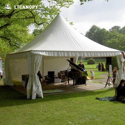 Litong Op Maat Gemaakte PVC Pagodetent Water- & Anti-UV-Bestendig Zeildoek voor Buitenfeesten en Bruiloften