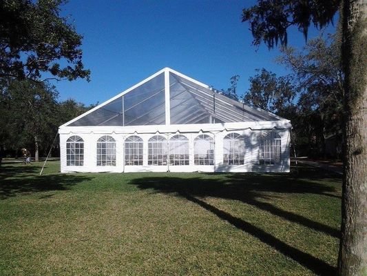 Litong Op Maat Gemaakte Partytent 20x20 Zwaar Waterdicht Transparant Dak voor Buiten Bruiloft Feest