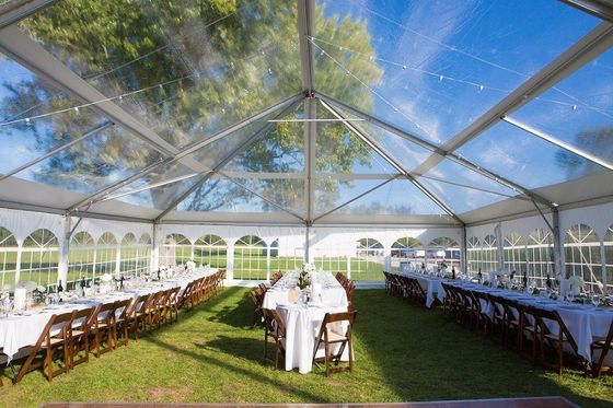 Litong Op Maat Gemaakte Partytent 20x20 Zwaar Waterdicht Transparant Dak voor Buiten Bruiloft Feest