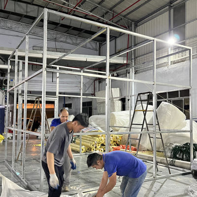 Litong Factory Direct Price Outdoor gegalvaniseerde structuur Frame Tent Support Custom