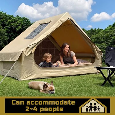 Litong Duurzame 600D Oxford Stof Canvas Tent Opblaasbare Cabine Tent voor Kamperen
