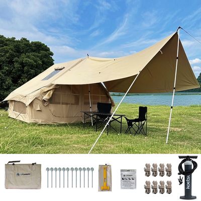 Litong Duurzame 600D Oxford Stof Canvas Tent Opblaasbare Cabine Tent voor Kamperen